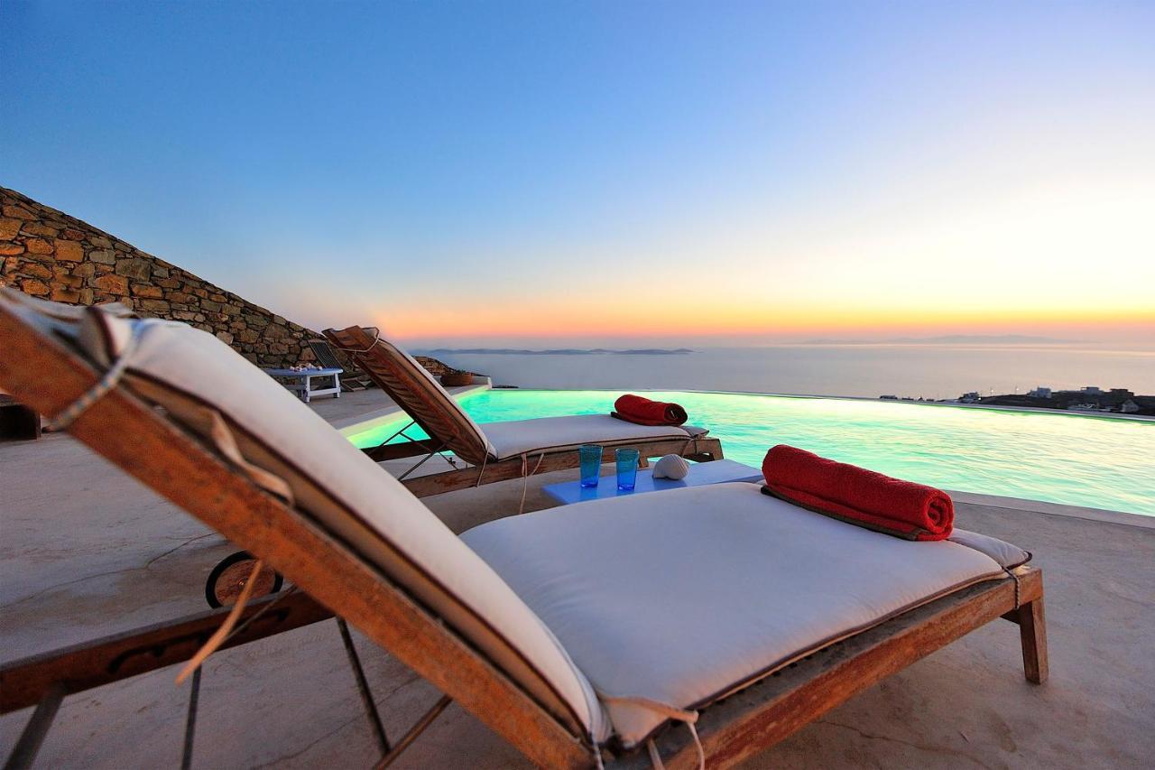 Mermaid Luxury Villas - Aquata Private Pool Fanari  Bagian luar foto