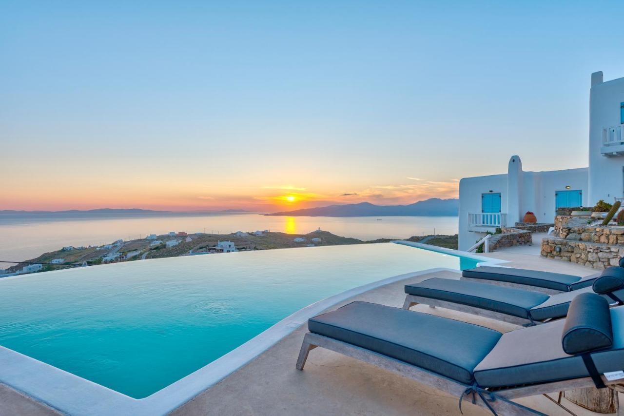 Mermaid Luxury Villas - Aquata Private Pool Fanari  Bagian luar foto