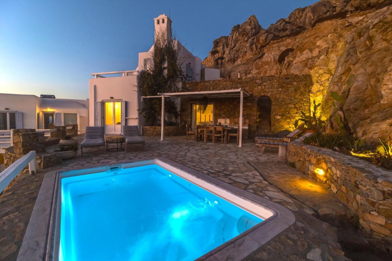 Mermaid Luxury Villas - Aquata Private Pool Fanari  Bagian luar foto